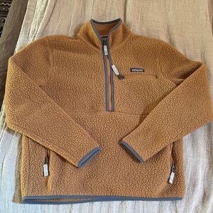 Patagonia Tan Fleece Sweater